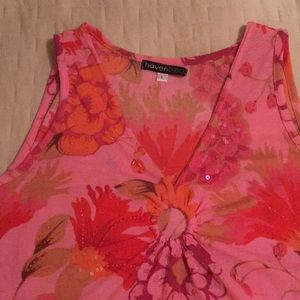 Super cute pink tank!